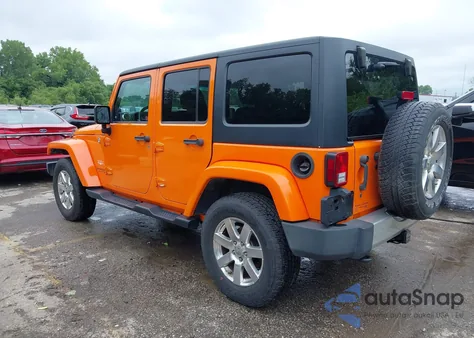 2012 Jeep Wrangler Unlimited Sahara z USA, uszkodzony, nr VIN 1C4BJWEG7CL163004
